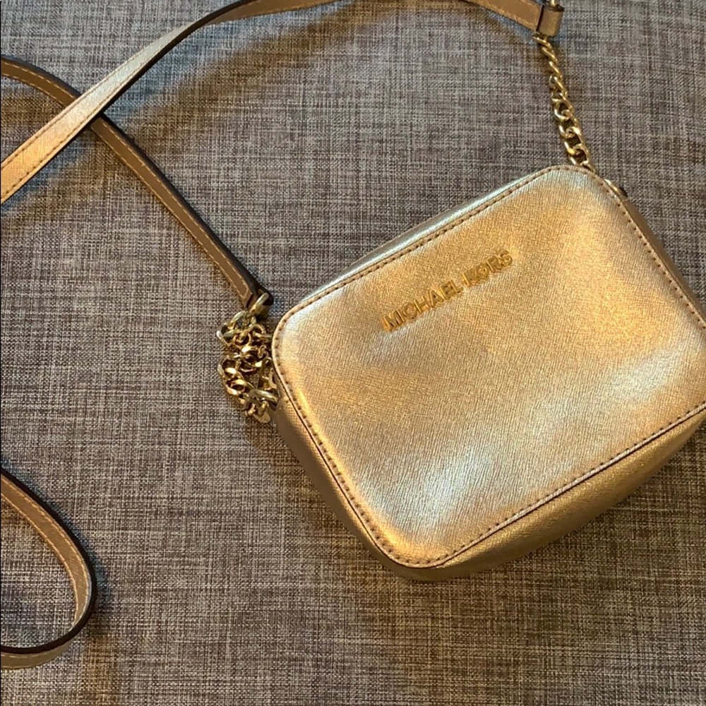 Michael Kors mini Jet Set crossbody🌙